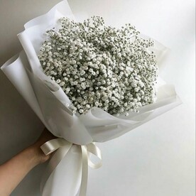 Букет "Облако" из гипсофилы