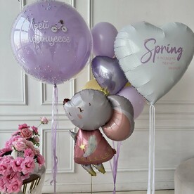 Набор из шаров для девочки