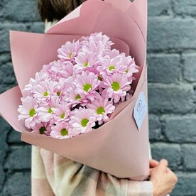 Букет из хризантемы