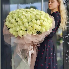 Букет из 101 высокой Розы