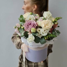 Цветы в коробке