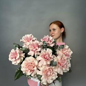 Коробка французских роз