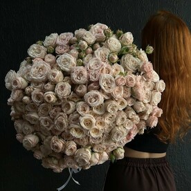 Монобукет роз гигант