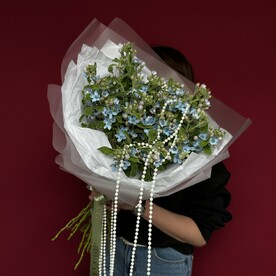 Букет незабудок