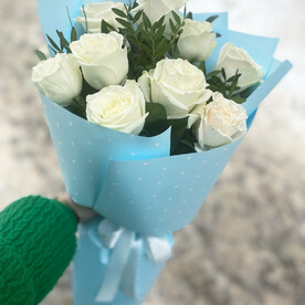 Букет с 9 розами