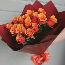 Букет ароматных роз ИСПАНИЯ