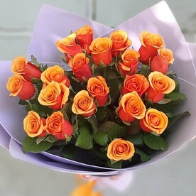 Букет ярких и ароматных роз ИСПАНИЯ