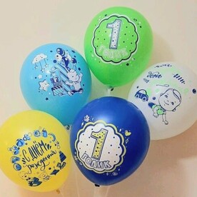 Набор гелиевых шаров 1 годик