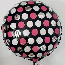 Шар фольгированный с гелием ГОРОХ