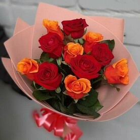 Букет из 11 роз 🌹🔥