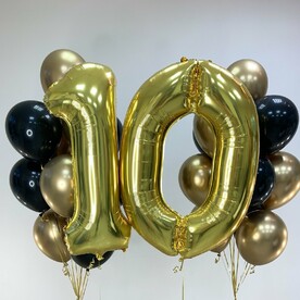 НАБОР ШАРОВ НА ДЕНЬ РОЖДЕНИЯ 10 лет