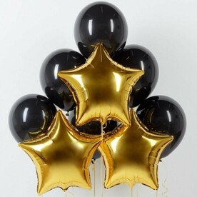 Фонтан из гелиевых шаров Настоящий Полковник