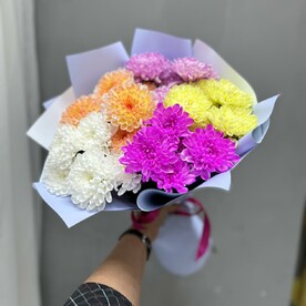 Букетик хризантем