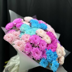 Букет кустовых хризантем