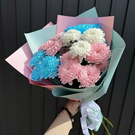 Букет из хризантем