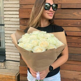 21 белая Роза