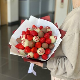 Букет из клубники в шоколаде «Норденд»