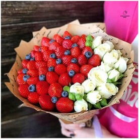 Букет из Клубники «Мантова» L