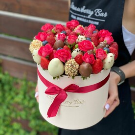 Клубничная коробка «Кастор» XL