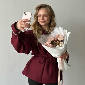 Букет из клубники в шоколаде «Апулия»