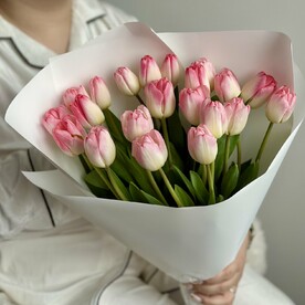 Розовые тюльпан 🌸