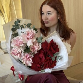 Букет французских роз