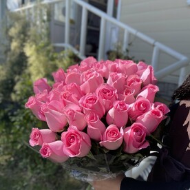 45 Розовых роз