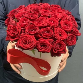 Розы в коробке