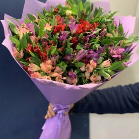 Альстромерия микс