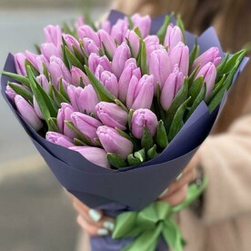 Букетик 51 Тюльпан