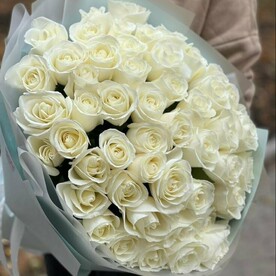51 Белых роз