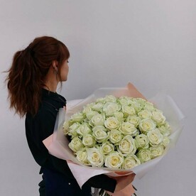 Белый букет