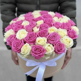 Розы в коробке