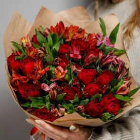 Букет из Альстромерии