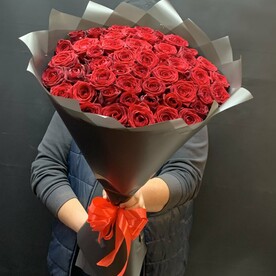 51 роз ( 70 см )