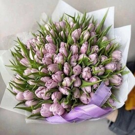 101 Пионовидных тюльпанов