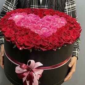 101 Роза в коробке