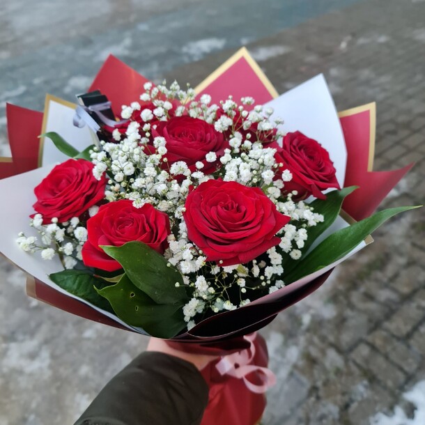 Любимая ❤, артикул F1091792 - 4450 рублей, доставка по городу. Flawery - доставка цветов