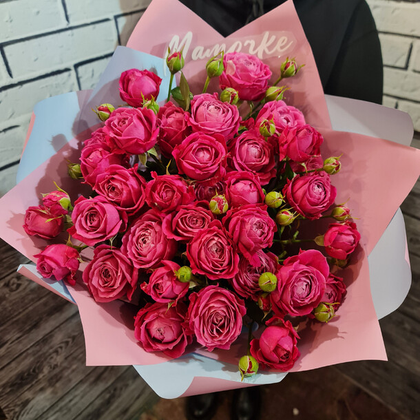 Пионовидный мамин сад (7в), артикул F1240614 - 6380 рублей, доставка по городу. Flawery - доставка цветов