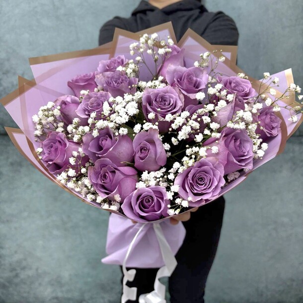 Букет виолетта, артикул F1361437 - 5400 рублей, доставка по городу. Flawery - доставка цветов