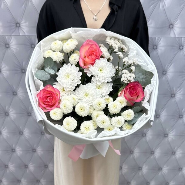 Серебряный дождь, артикул F1449744 - 4875 рублей, доставка по городу. Flawery - доставка цветов