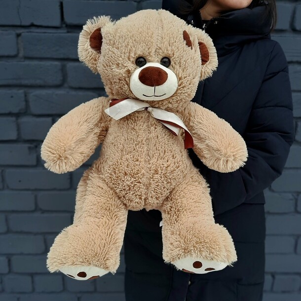Медведь 65 см, артикул F1190406 - 3680 рублей, доставка по городу. Flawery - доставка цветов