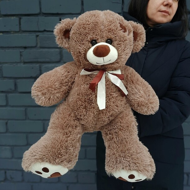 Медведь 65 см, артикул F1232701 - 3680 рублей, доставка по городу. Flawery - доставка цветов