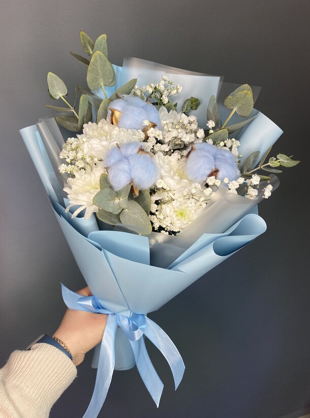 Букет milka🦋, артикул F1301485 - 4145 рублей, доставка по городу. Flawery - доставка цветов