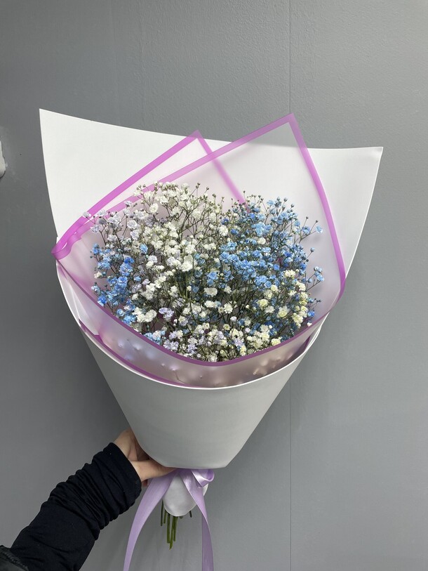 Букет из гипсофил, артикул F1397889 - 1601 рублей, доставка по городу. Flawery - доставка цветов