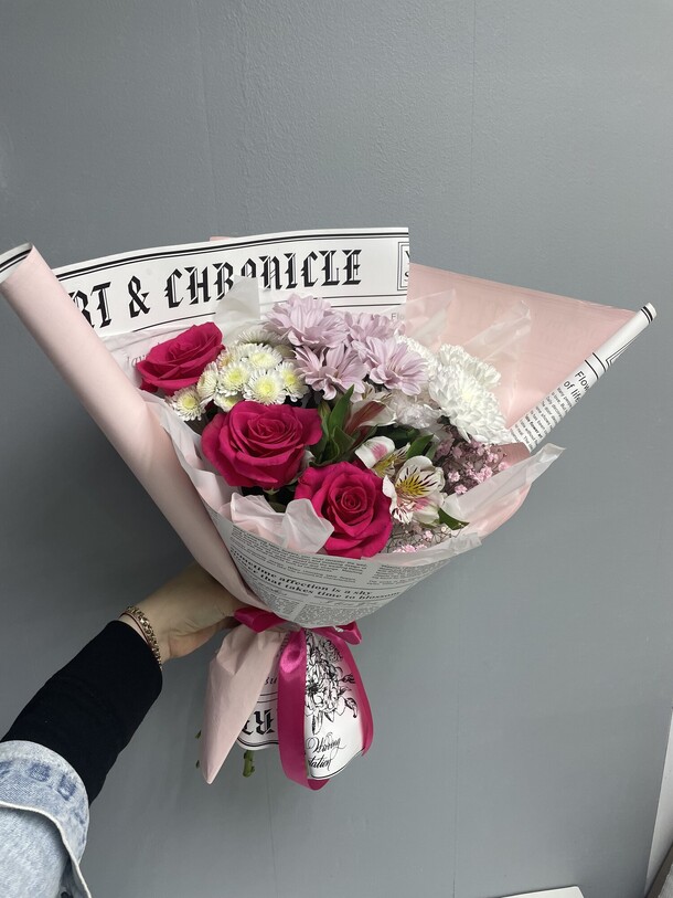 Букет вдохновение, артикул F1433970 - 2255 рублей, доставка по городу. Flawery - доставка цветов