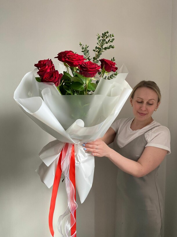 Я тебя люблю, артикул F1521471 - 4800 рублей, доставка по городу. Flawery - доставка цветов