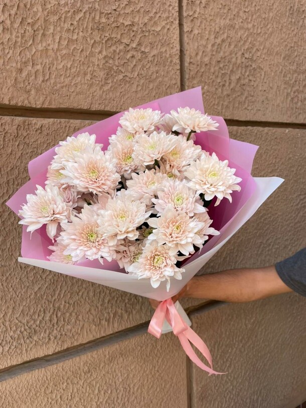 Букет хризантемы, артикул F1226291 - 2966 рублей, доставка по городу. Flawery - доставка цветов