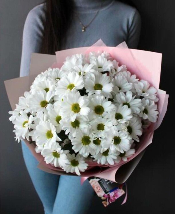 Хризантема букетик, артикул F1125794 - 3565 рублей, доставка по городу. Flawery - доставка цветов