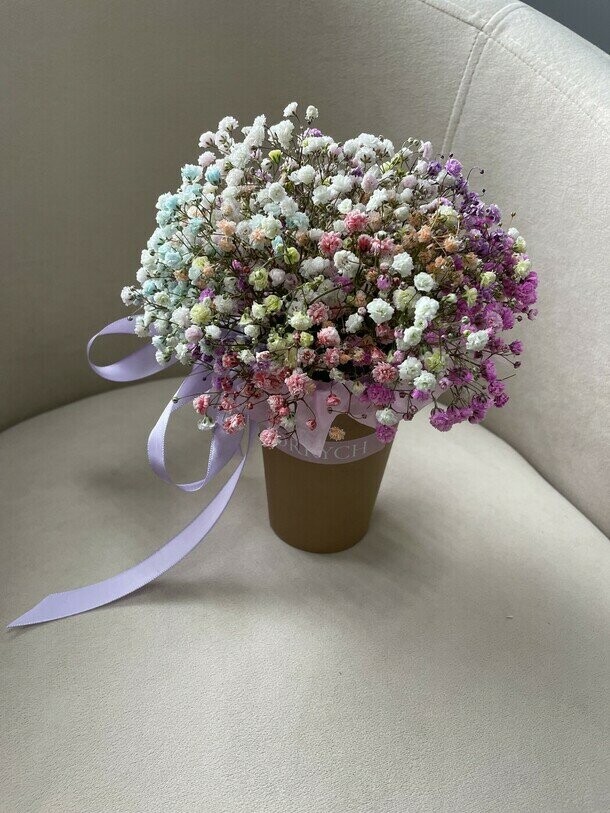 Гипсофила в стаканчике, артикул F1518312 - 1800 рублей, доставка по городу. Flawery - доставка цветов